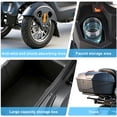 thumbnail image 6 of Xlluproid Electric Mobility Scooter for Seniors & Adults,Recreational Travel Scooter with Multiple Storage Space,Full LED Lighting,Matte Black, 6 of 8