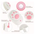 thumbnail image 4 of Ventilador de cuello, mini ventilador de escritorio USB, ventilador personal portátil de 1500 mAh, 3 velocidades/manos libres, adecuado para oficina, hogar, viajes al aire libre (rosa) Namotu LKX-1139, 4 of 7