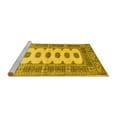 thumbnail image 2 of Ahgly Company Machine Washable Indoor Rectangle Southwestern Yellow Country Area Rugs, 2' x 5', 2 of 4