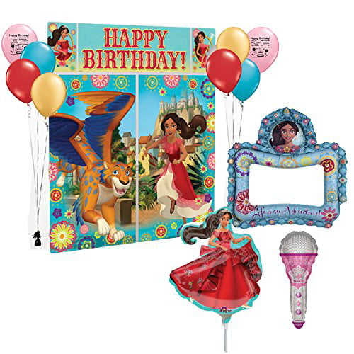 Elena of Avalor Party Decor Supplies Tableware Balloons Napkins Plates Tablecover Banner