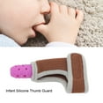 thumbnail image 3 of Protector De Silicona Para El Pulgar Para Bebés, Protección Para Los Dedos, Deja De Chupar El Pulgar Del Bebé Con Muñequera Transpirable, Guante Para La Dentición Del Bebé, 3 of 7