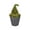 D, variant on Halloween Moss Witch Hat Topiary in Cauldron, Green and Gray, 8.3"