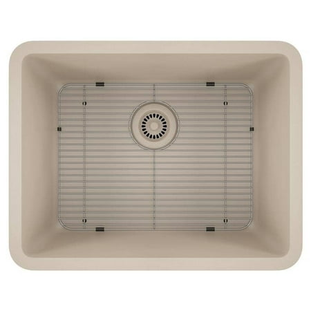 Lexicon Platinum Medium Single Bowl Quartz Composite Kitchen Sink