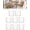 8PCS S, variant on Crystal Clear Freezer Storage Bins 4/8 Pack Stackable Clear Plastic Bins With Handles Space Saving Organizer For Fridge Pantry Freezer Meat Veggies Kitchen Storage