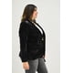 thumbnail image 2 of Blazer envolvente de vinipiel Roman Fashion /Tallas Extras, 2234 (Negro) negro 38, 2 of 7