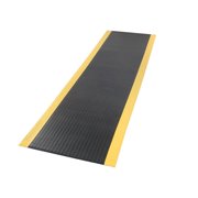 Apache Mills Pebble Surface Mat, Black/Yellow, 3x60'