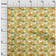 thumbnail image 1 of oneOone Cotton Poplin Twill Yellow Fabric Cloud & Bird Cartoon Sewing Craft Projects Fabric Prints By Yard 56 Inch Wide, 1 of 4