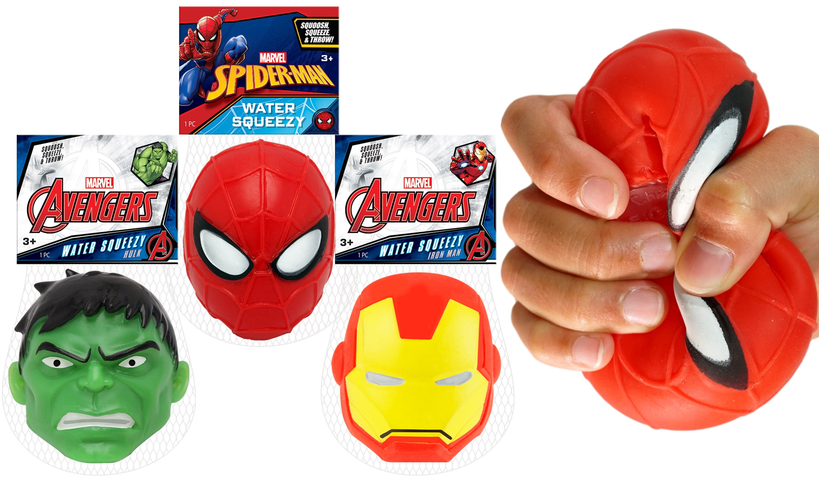 Marvel Action Figur The Avengers Hero Spielzeug SQUISHY Fidget toy stress ball 