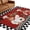 Red, Black, Maroon, variant on Fat Chefs Entryway Rug 2'x3' Non Slip Front Door Mats, Funny Kitchen Cooking Red Buffalo Plaid Entrance Rugs Indoor Outdoor Carpet, Washable Floor Mats Small Area Rug for Bedroom Kitchen