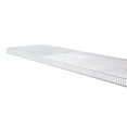 thumbnail image 2 of Rubbermaid Freestanding Tight Mesh Steel White Storage Shelf, 30 lbs Capacity, 2 of 5