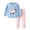 Light Blue, variant on mgoYE Toddler Girl Clothes Fall/Winter Sweatsuit Cute Sweatshirts Pants Girl Clothing Sets
