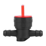 5pcs 1/4 Fuel Gas Tank Shut Off Valve Cut off Switch, Inline Fuel Shut Off Valve Kit, Heavy Duty Inline Cut Petcock Gas Diesel Petrol for 1/4 Fuel Line Lawn Mower Replacement Part