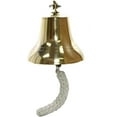 thumbnail image 2 of Thor Instruments Co. 4Inch Brass Ship Bell Wall Mountable Ship Nautical Door Bell, 2 of 3