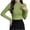 Green, variant on Women Turtleneck Knitted Sweater Casuak Tummy Control Ribbed Sweaters Slim Fit Pullover Tops Green Free Size Fashion