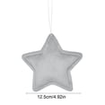 thumbnail image 3 of Colgante decorativo de tela con forma de estrella | Adorno colgante para la decoración del hogar | Decoración de ventanas | Regalo ideal para amantes de la naturaleza, 3 of 7