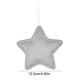 thumbnail image 3 of Colgante decorativo en forma de estrella | Juego de 5 adornos colgantes de vidrio marino multicolor | Tela reciclada ecológica | Idea de regalo para cumpleaños Navidades Inauguración de casa | 12,5, 3 of 7