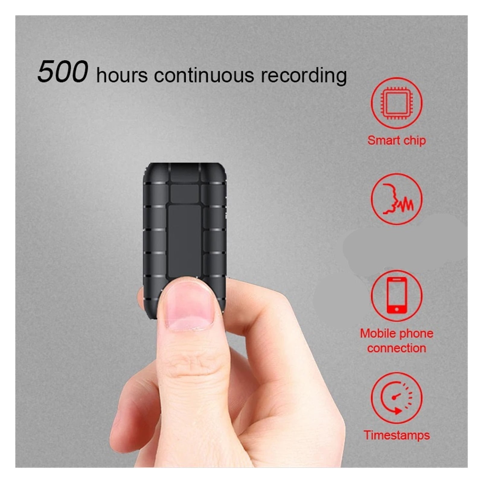 Voice Activated Recorder Digital Recording Device Professional Sound Dictaphone Record ,Excellent Sound Quality