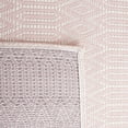 thumbnail image 6 of SAFAVIEH Martha Stewart Cotton Geometric Area Rug, Pink/Ivory, 9' x 12', 6 of 8