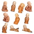 thumbnail image 3 of Coleccionable de Estatuilla de Ornamento de Monje para Coches Decoración de 1, 3 of 9