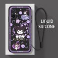 thumbnail image 1 of Kawaii Kuromi Anime para Xiaomi Redmi 12C 11 Prime A1 10 10X 9 9A 9T 9AT 8 8A 7 6 Pro 4G 5G funda de teléfono de cuerda líquida Coque Capa xuanjing  unisex, 1 of 2
