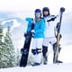 thumbnail image 5 of Invierno 3 Dedos Mitones De Esquí Guante De Nieve Impermeable Pantalla Táctil Transpirable Guante De Snowboard Para Hombres Mujeres Ciclismo Al Aire Libre Esquí Moyic OD016009-04, 5 of 6