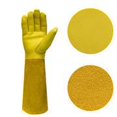 thumbnail image 4 of Sheepskin gardening gloves long labor protection gloves anti-stab anti-cut flower special art protective garden thick wear-resistant forestry gloves, 4 of 5