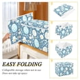 thumbnail image 2 of Yayeee Collapsible Cube Storage Bin with Lid Fabric Closet Decorative Basket with Handles, Easter Eggs, 2 of 7