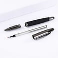 thumbnail image 6 of Executive Metal Ballpoint Pen Smooth Writing Stationery Business Black Finish Durable Refillable Ink Pen, 6 of 8
