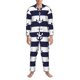 thumbnail image 3 of Fotbe Anchors Pijama de Hombre con Estampado de Manga Larga, Conjunto de 2 Piezas, Ropa de Dormir Suave y Cómoda con Bolsillos-Small, 3 of 7