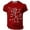Red, variant on Mens Crew Neck Short Sleeve Graphic T-Shirts Funny Stick Figure Print Soft Casual Streetwear Novelty Oversized Tee Shirt