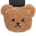 thumbnail image 2 of Car Seat Back Headrest Hook Portable Cute Plush Bear Decor Car Seat Hook for Bottle Bib Baby Supplies Brown Bear, 2 of 4