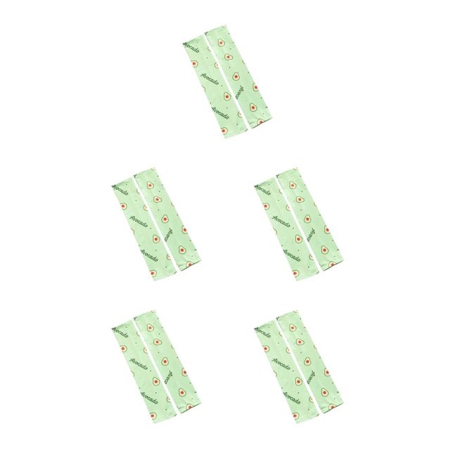 Guardurnaity 1 par de mangas de brazo para niños, manga de seda de hielo, guantes de brazos ligeros y amigables con la piel para verano, deporte Type2 NO2