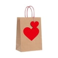 thumbnail image 2 of TIELUTT Valentine with Handles and Extra Wide Wrapping Paper Christmas Wrapping Paper Bags Christmas Bundle Wrapping Paper Bundle with Ribbon & Stickers Paper Bag Wrapping Paper Roll Paper Christmas, 2 of 7