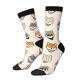thumbnail image 1 of Fotbe Shiba Head Face Calcetas Largas con Estampado para Hombre y Mujer – Calcetas de Compresión Transpirables y Elásticas, Viajar y Uso Diario Talla 5-11, 1 of 6