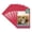 Deep Red, variant on Cardinal Red Picture Frame Mat for 12x18 Frames - Fits 11x13.5 Photos - 1 Mat