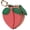 Pink, variant on 2 PCS Cute Fruit Coin Purse Bag Charm,Mini Leather Coin Change Purse & Pouch Holder Keychain Charm for Handbag Tote Wallet Airtag Accessories,Fruit Bag Charms for Girl Women(Strawberry+Blue berry)