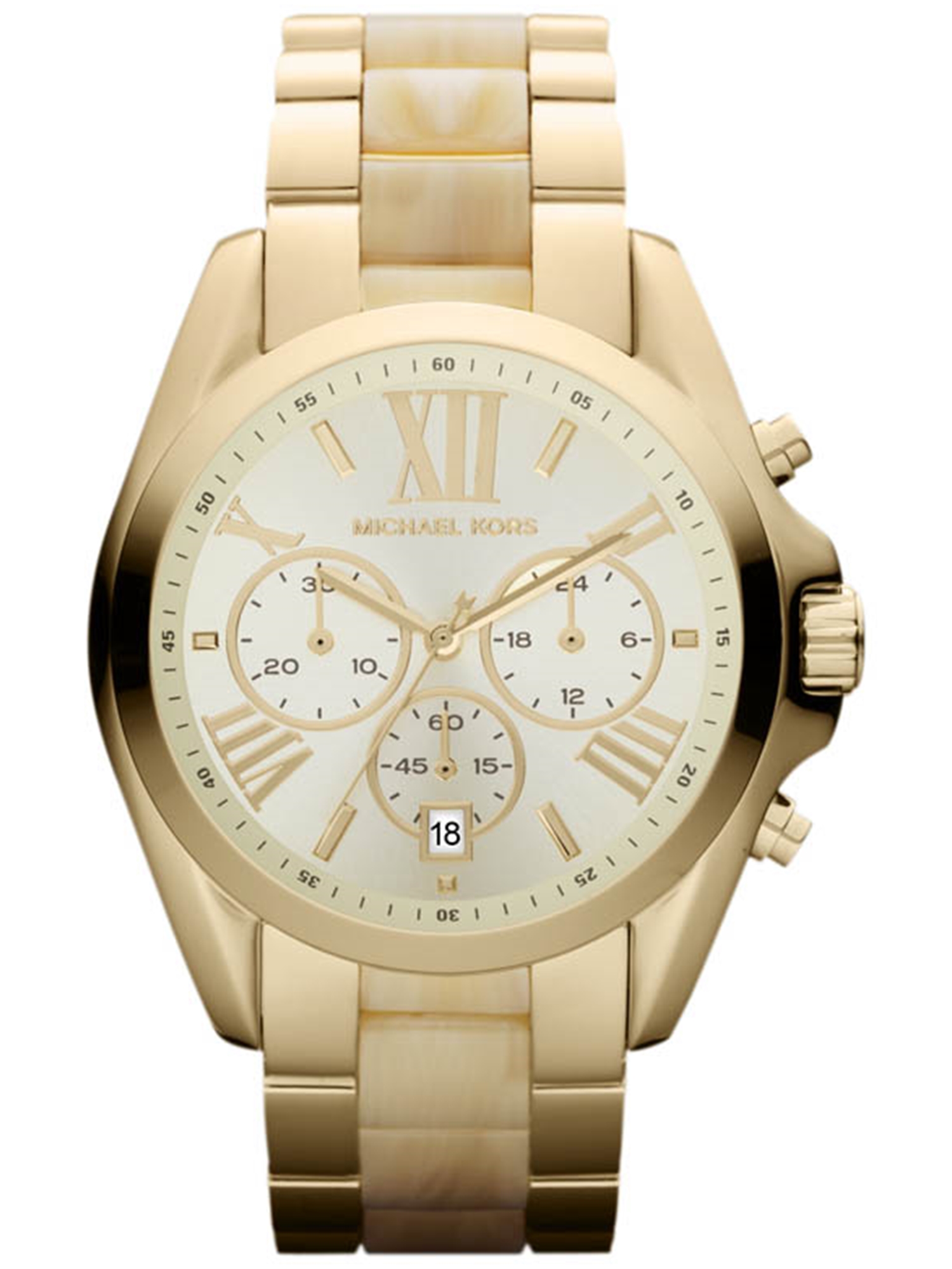 Michael Kors Michael Kors Women s Bradshaw MK5722 White Stainless Michael Kors Michael Kors Women s Bradshaw MK5722 White Stainless