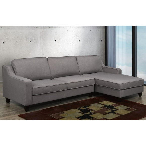 Sonia RHF Sectional, Grey