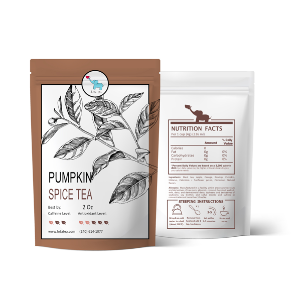 Pumpkin Spice Loose Leaf Tea