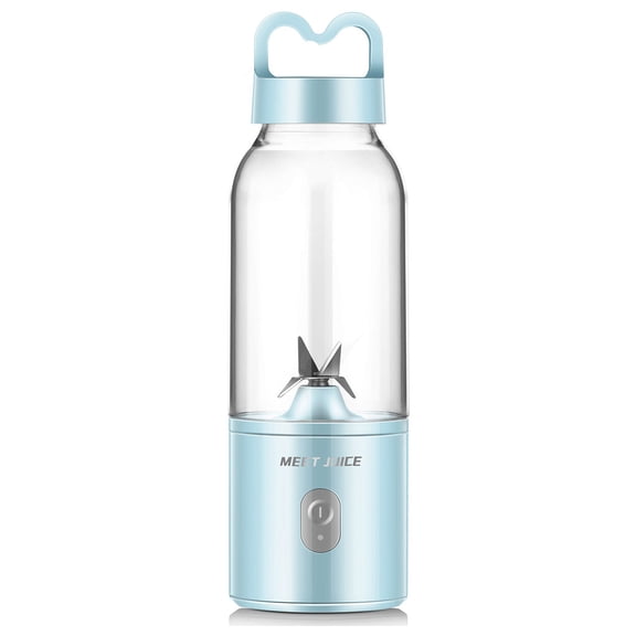 LUXRISEON One-handed Drinking Juicer Cup Portable Smoothie Blender for Travel Camping