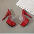 thumbnail image 4 of LTARTA 15cm 2024 Autumn Nightclub Sexy Women Shoes Platform Roman Fish Head Lady Ultra-High-Heel Sandals LFD, 4 of 6