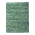 thumbnail image 3 of Unique Loom Calypso Collection Area Rug - Mento (9' x 12' Rectangle Aqua/Blue), 3 of 7