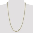 thumbnail image 2 of Primal Gold 14 Karat Yellow Gold 2.5mm Regular Rope Chain, 2 of 4