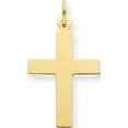 thumbnail image 1 of 14K Yellow Gold Polished Cross Charm (39 X 22) Made In United States c3602, 1 of 5