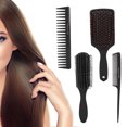 thumbnail image 4 of Juego De Peine Para El Cabello, Juego De Cepillo Y Peine Regalos Resistentes Al Calor Peinado Del Cabello Ajuste Del Cuero Cabelludo Para El Hogar, 4 of 8