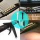 thumbnail image 2 of Kit de Accesorios de Guitarra de 130 Piezas con Cuerdas de Guitarra, Afinador, Cejilla, PúAs, Soporte de PúAs, PúAs de Dedo Pulgar, Pines de Puente, 2 of 8