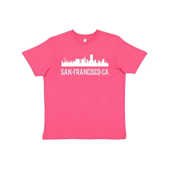 Inktastic San Francisco California Skyline CA Cities Youth T-Shirt