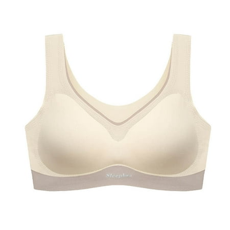 

Honeeladyy Summer Sales Women s Cozy Sexy Top Bra Wire Free Underwears Base Vest Style Sports Lingerie