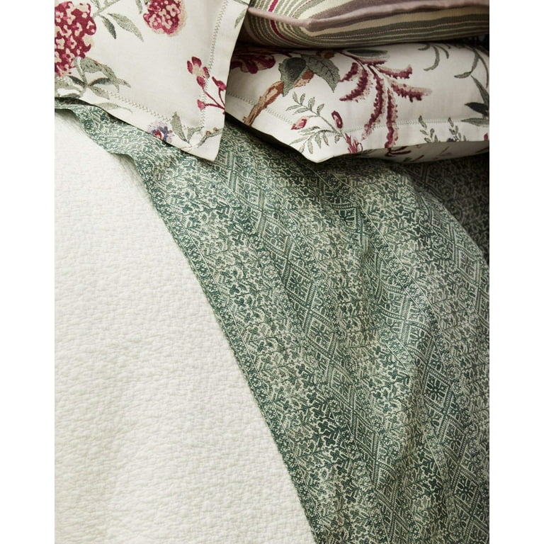 Ralph Lauren Notting Hill Eaton Queen Bedsheet, 100% Cotton