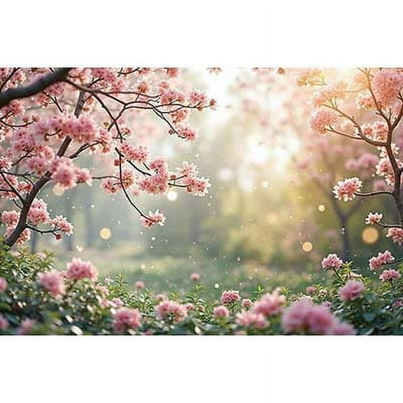 Spring Rich Multicolored ration Flower Background Easter Childr's Birthday Backdrop Photography Photo Studio Props